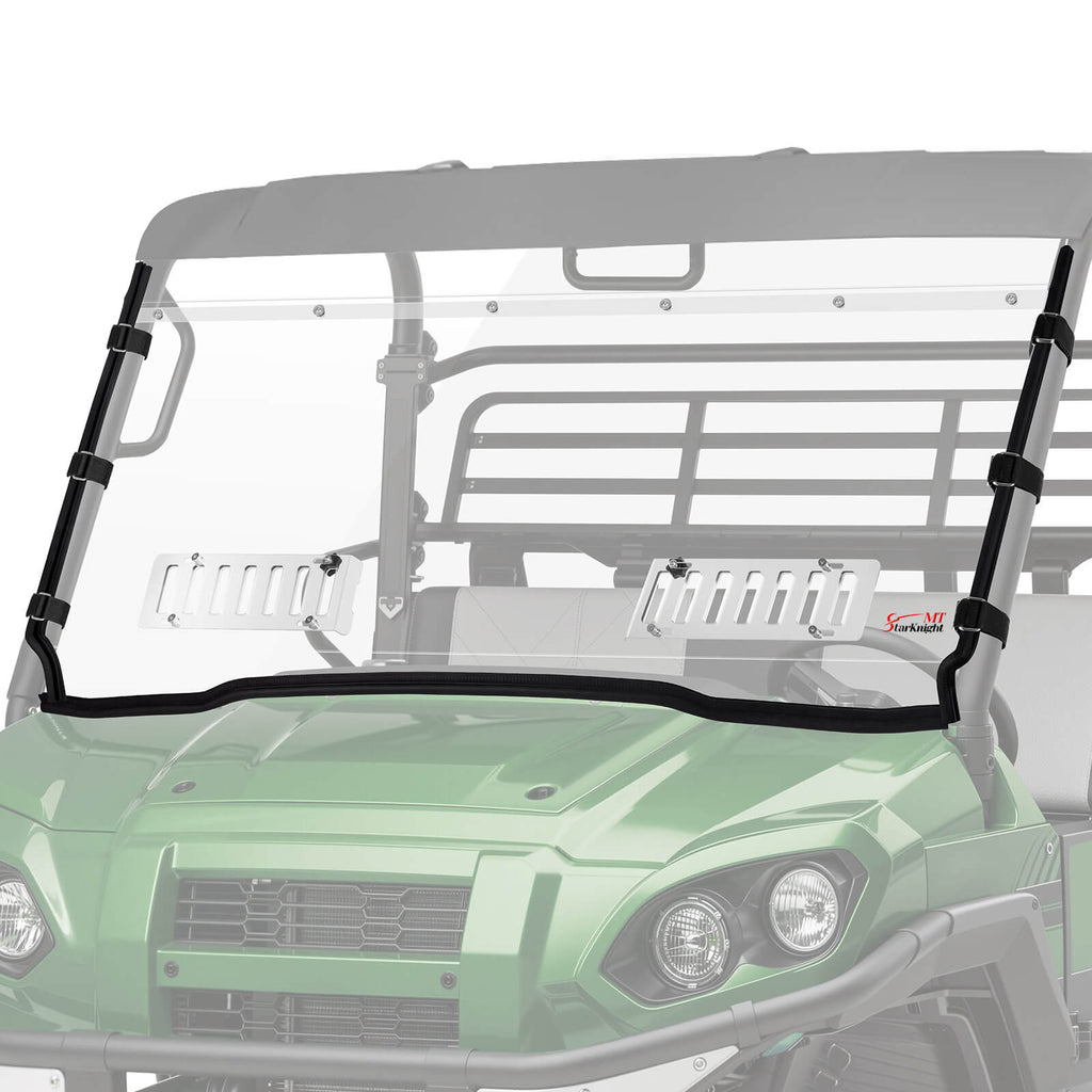 Kawasaki Mule Pro FXT/DXT/FX/DX Sliding Vented Windshield(2015