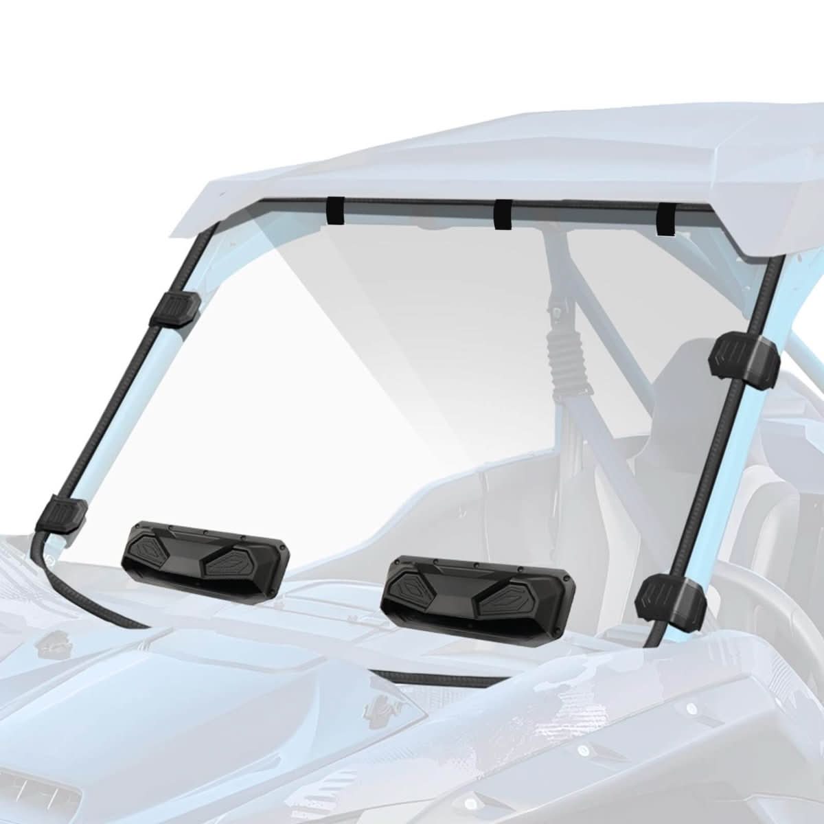 thumbnail image 2 of Kawasaki Teryx KRX 1000 Scratch Resistant Full Windshield 2 of 13
