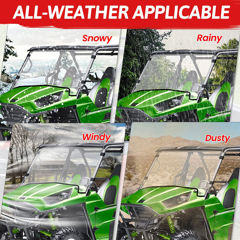 teryx4 800 windshield features