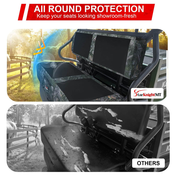 Kawasaki mule 610 neoprene seat cover keep looking showroon-fresh