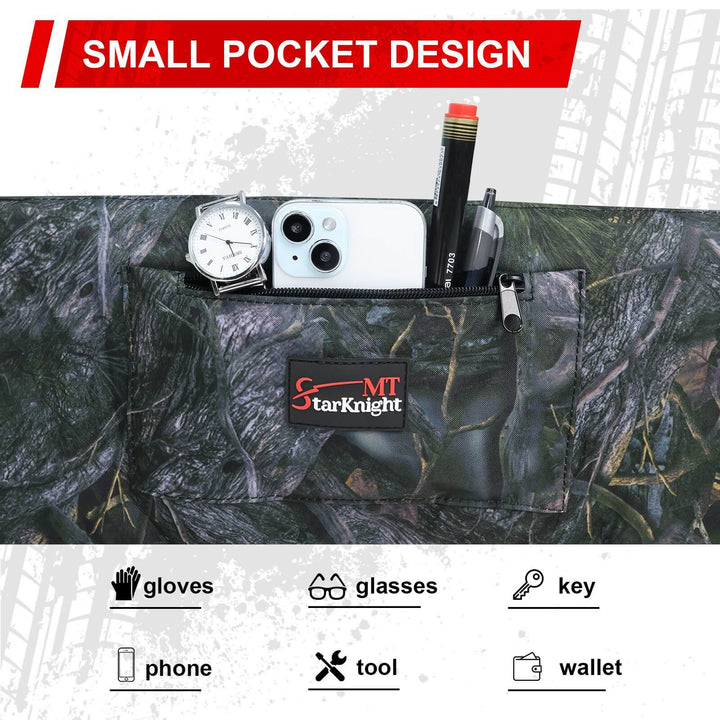Small Pocket Design of mule 600 neoprene seat covers