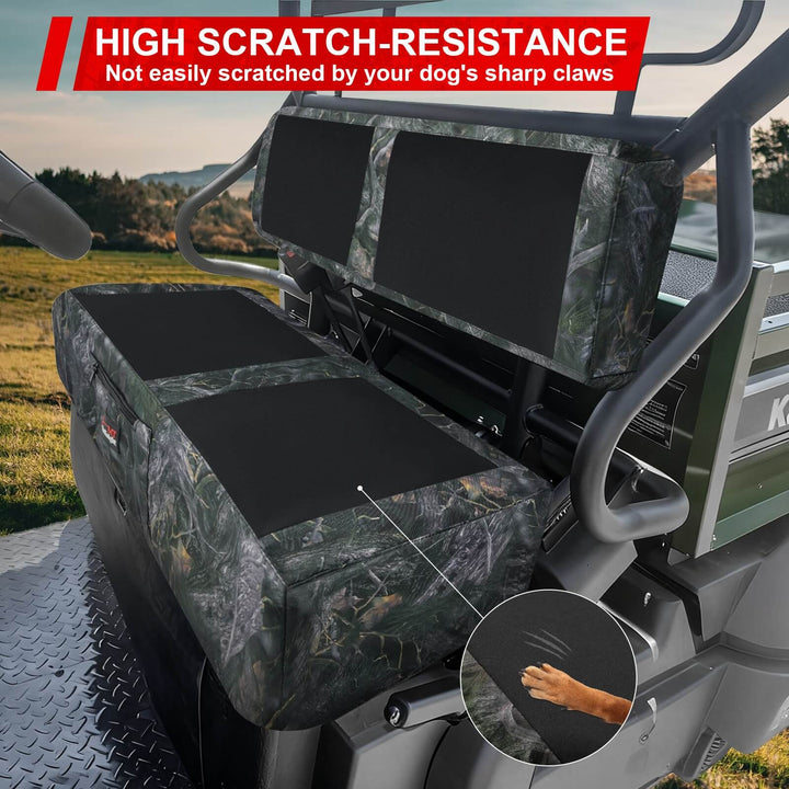 Kawasaki Mule 610 neoprene seat cover scratch-resistance