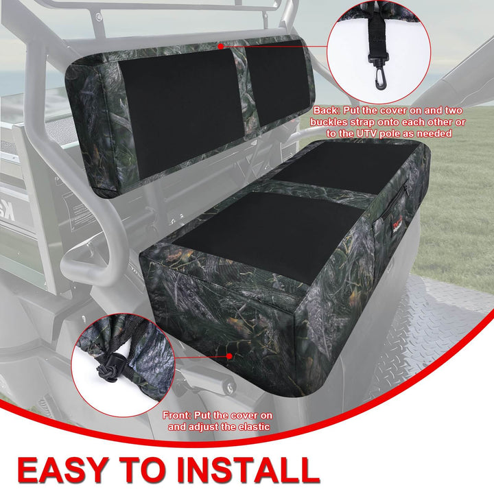 easy to install the mule 600 neoprene seat covers