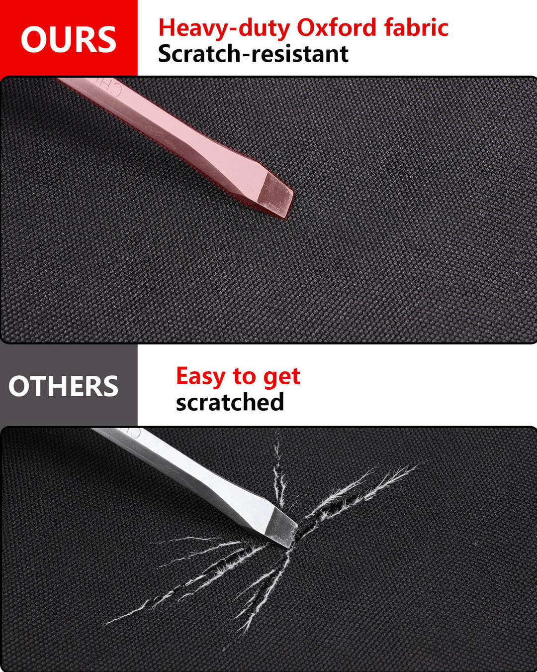 Kubota RTV 400/500/520 Soft Rear Windshield Material comparison 