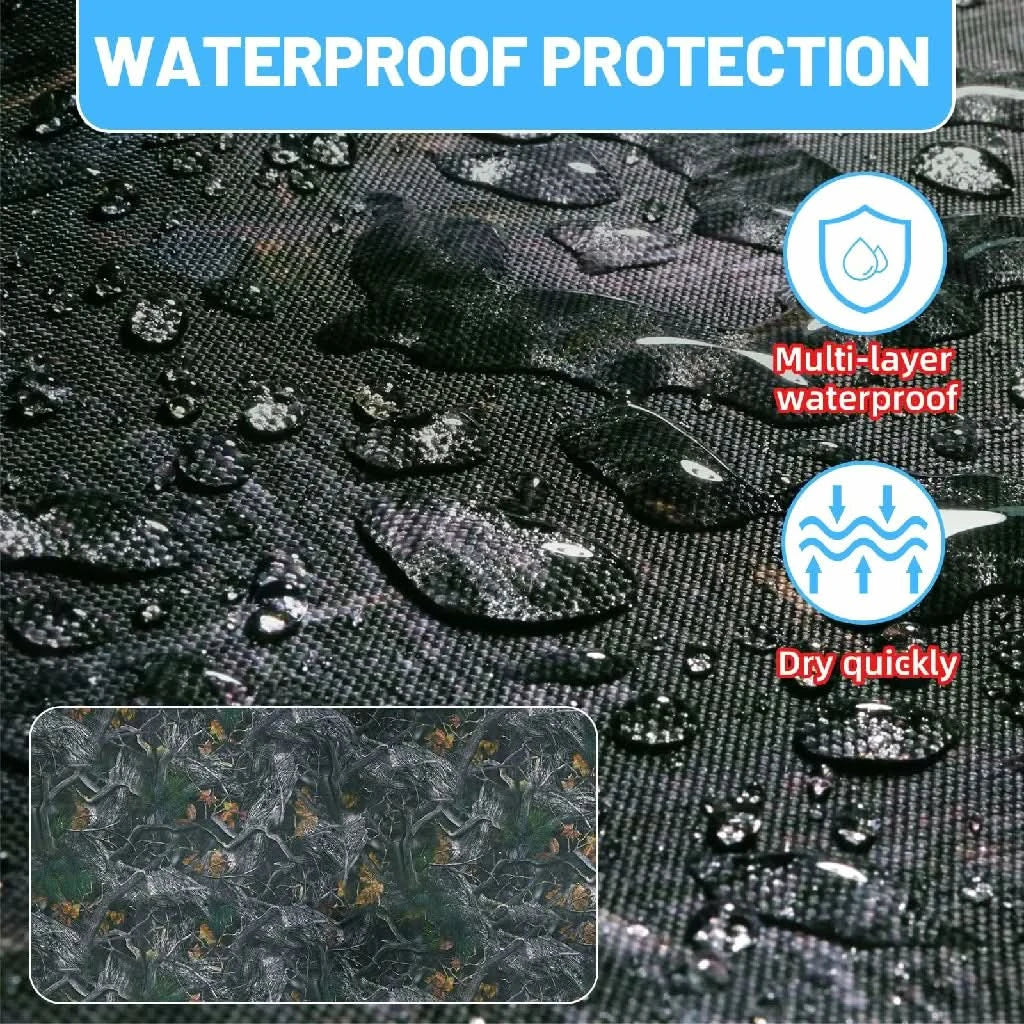 rtv 500 camo seat cover waterpoof protection
