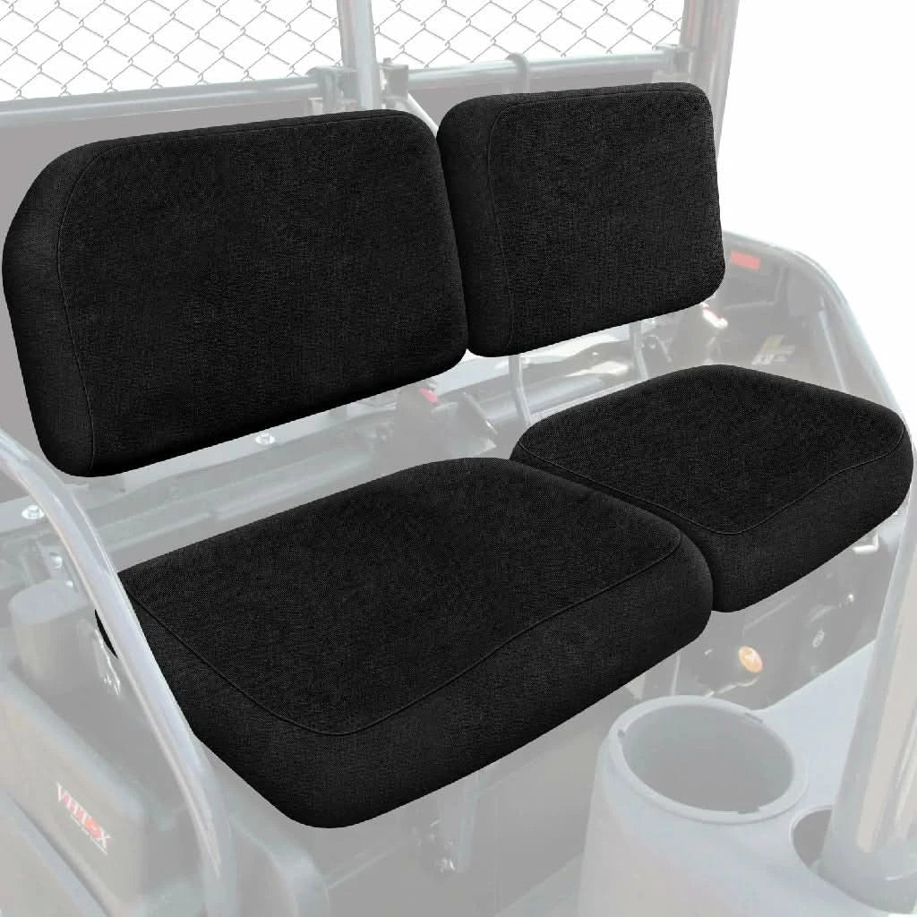 rtv x900 black seat cover after install