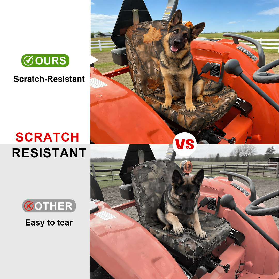 StarknightMT Kubota Tractor Camo Seat Cover  scratch-resistant