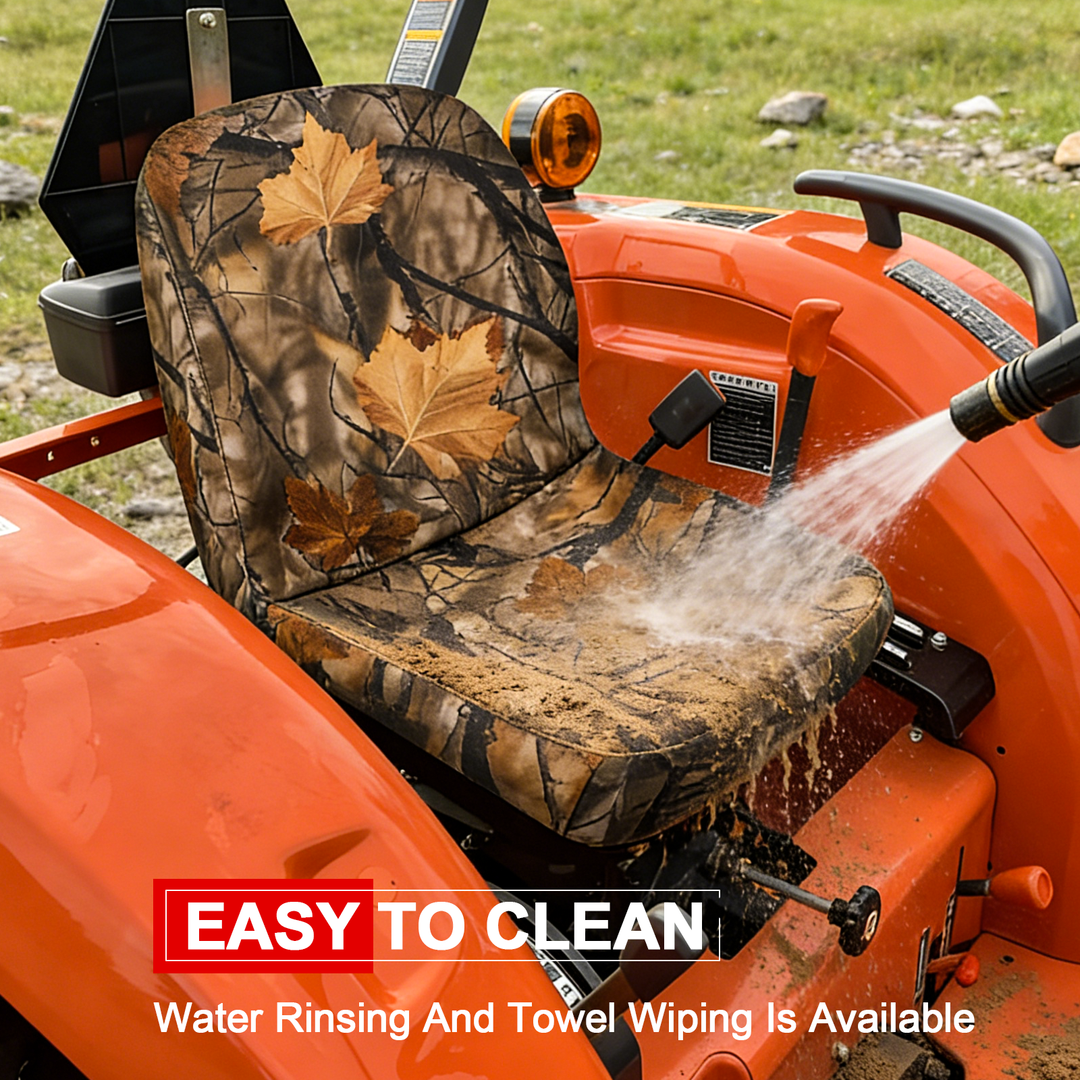 StarknightMT Kubota Tractor Camo Seat Cover  easy to clean
