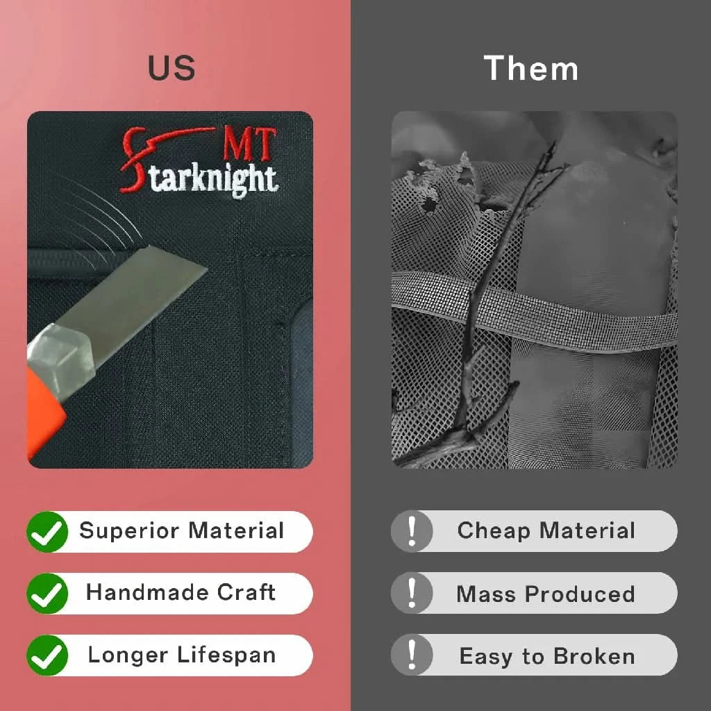 StarknightMT x3 bag use superior material 