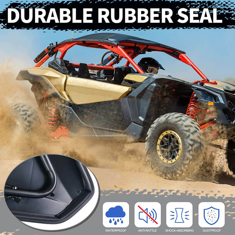 durable rubber seal of X3 door panel