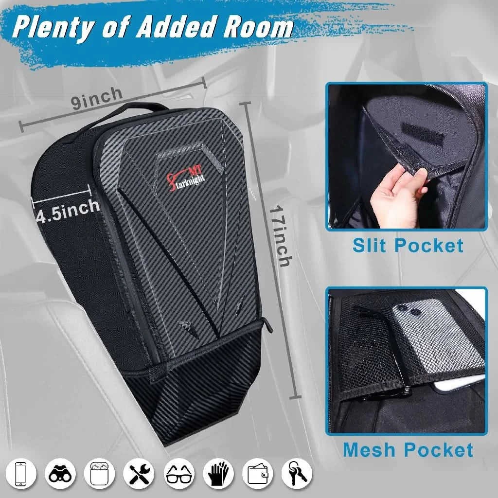 Can-Am x3 shoulder center bag plenty of added room