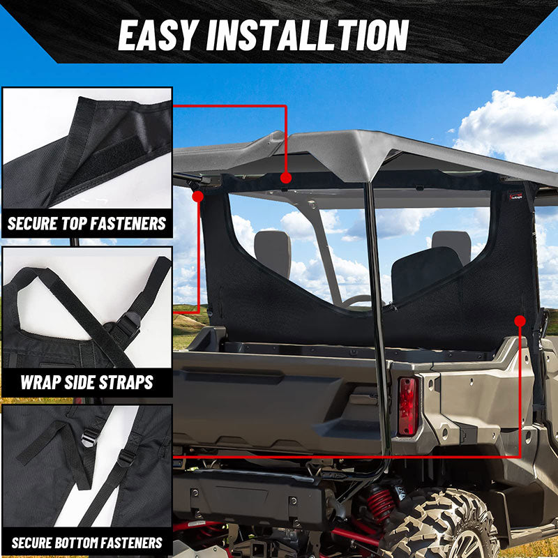 easy to install the pioneer 1000-5 mid panel