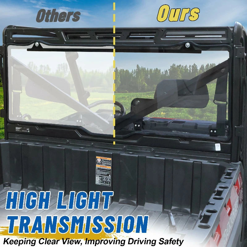 our polaris ranger clear windshield keeping clear view