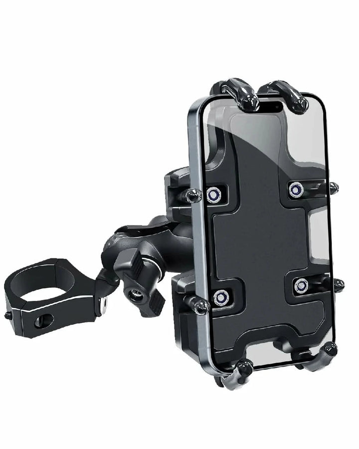 Heavy Duty Phone Holder Fits 1.75"-2" Round Tube (Black)
