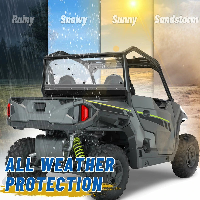 polaris general vented rear window all weather protection