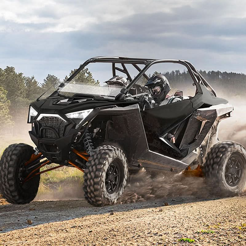 polaris rzr pro xp half windshield 