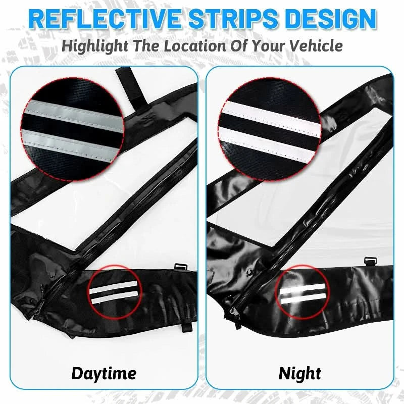 strips design of the rzr pro xp soft upper doors