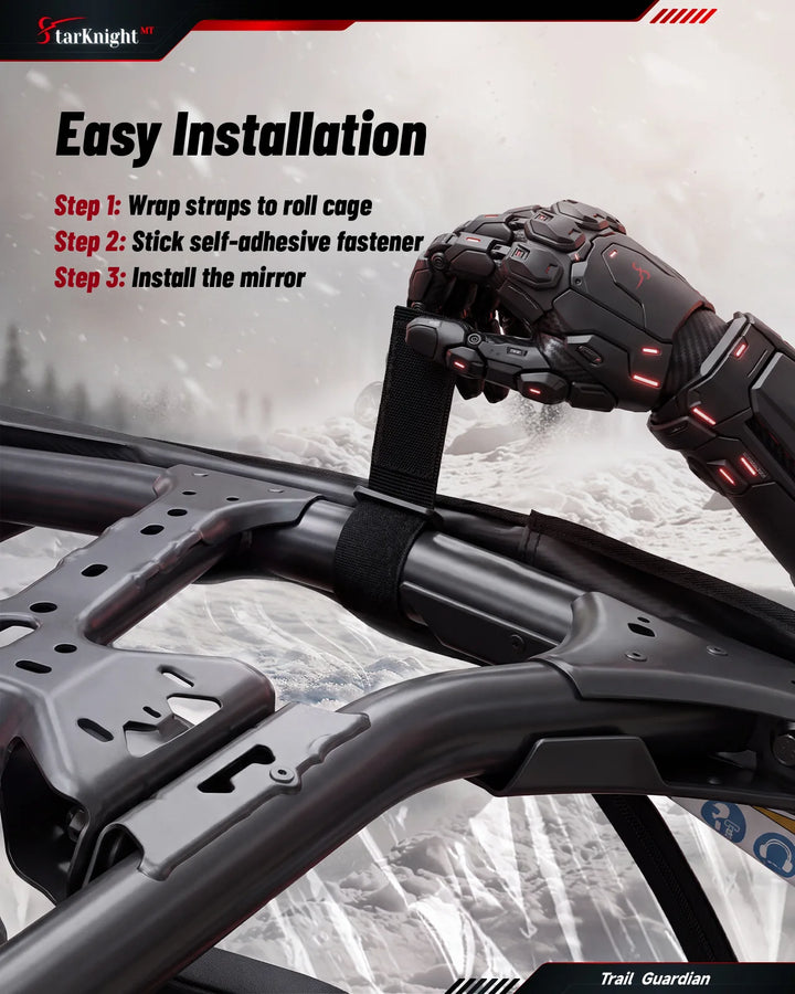 Polaris RZR XP 1000 Soft upper doors easy installation