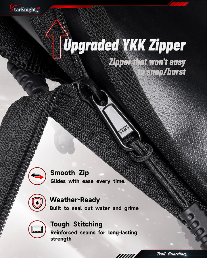 StarknightMT Polaris RZR XP 4 1000 Soft cab enclosure Upgraded Zipper