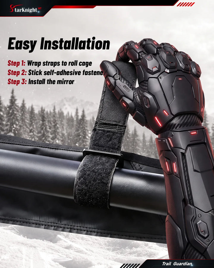 StarknightMT Polaris RZR XP 4 1000 Soft cab enclosure easy installation