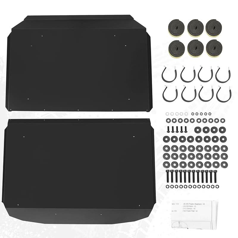 rzr aluminum roof package list 