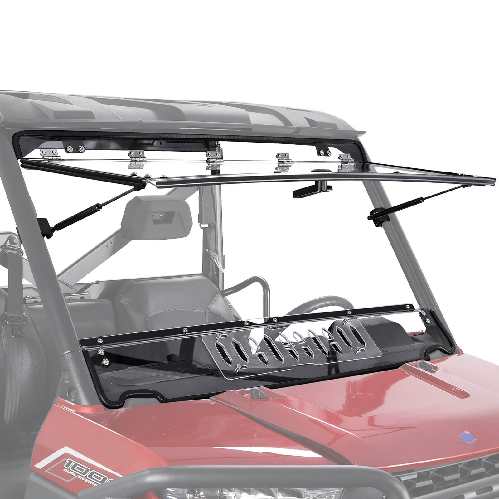 StarknightMT Ranger Crew Flip Windshield with Sliding Window