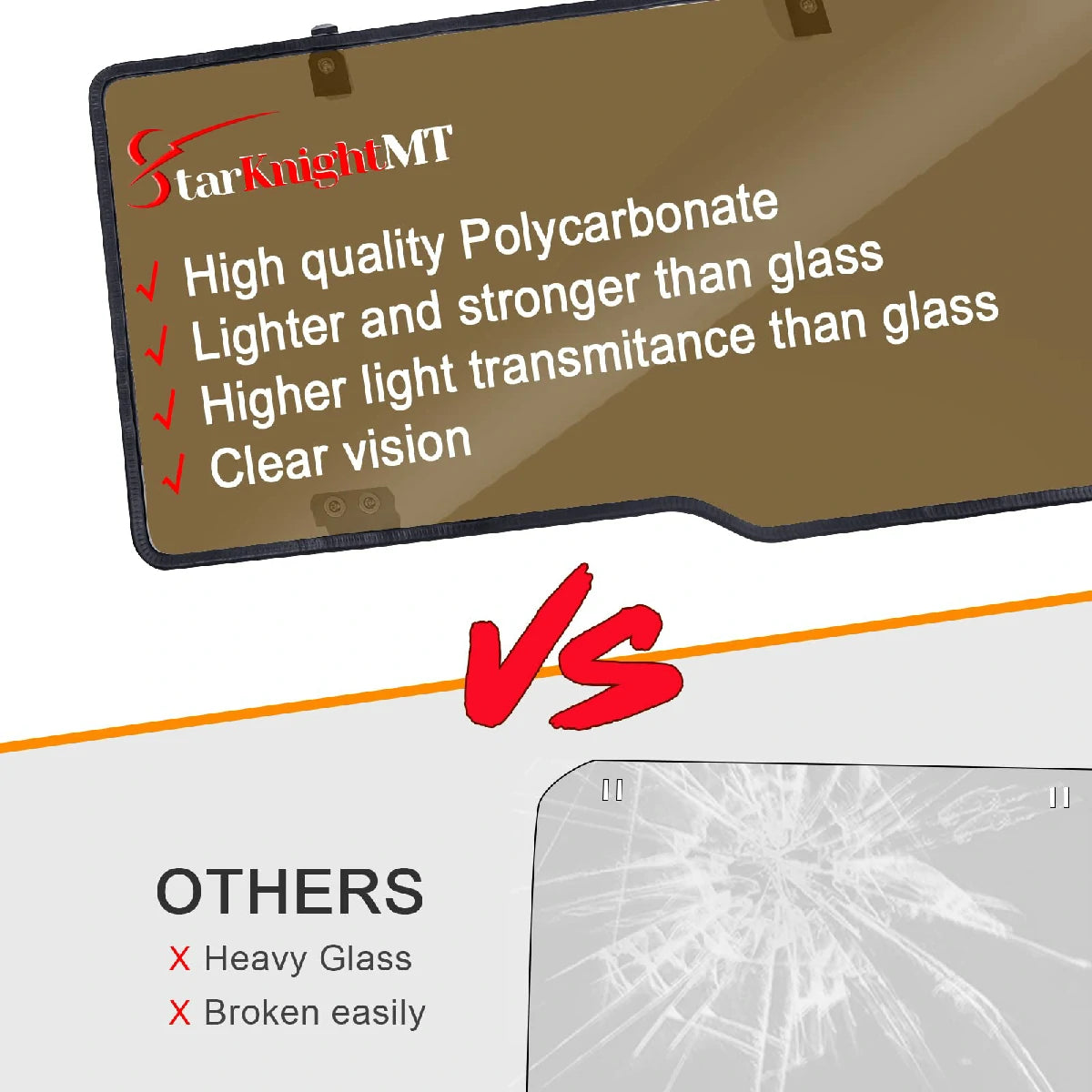 starknightmt windshield features vs others