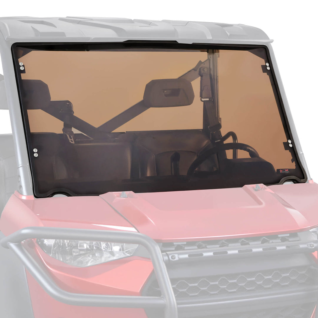 StarknightMT Polaris Ranger 1000 Tinted Front Windshield