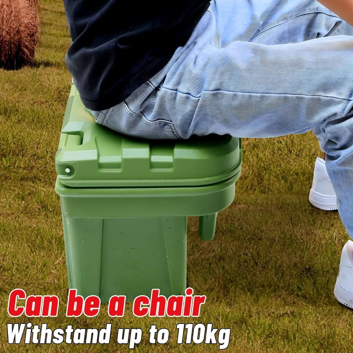 polaris ranger cargo tool box can be a chair