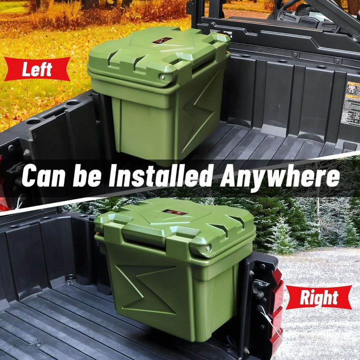 starknightmt polaris ranger cargo tool box can be installed anywhere