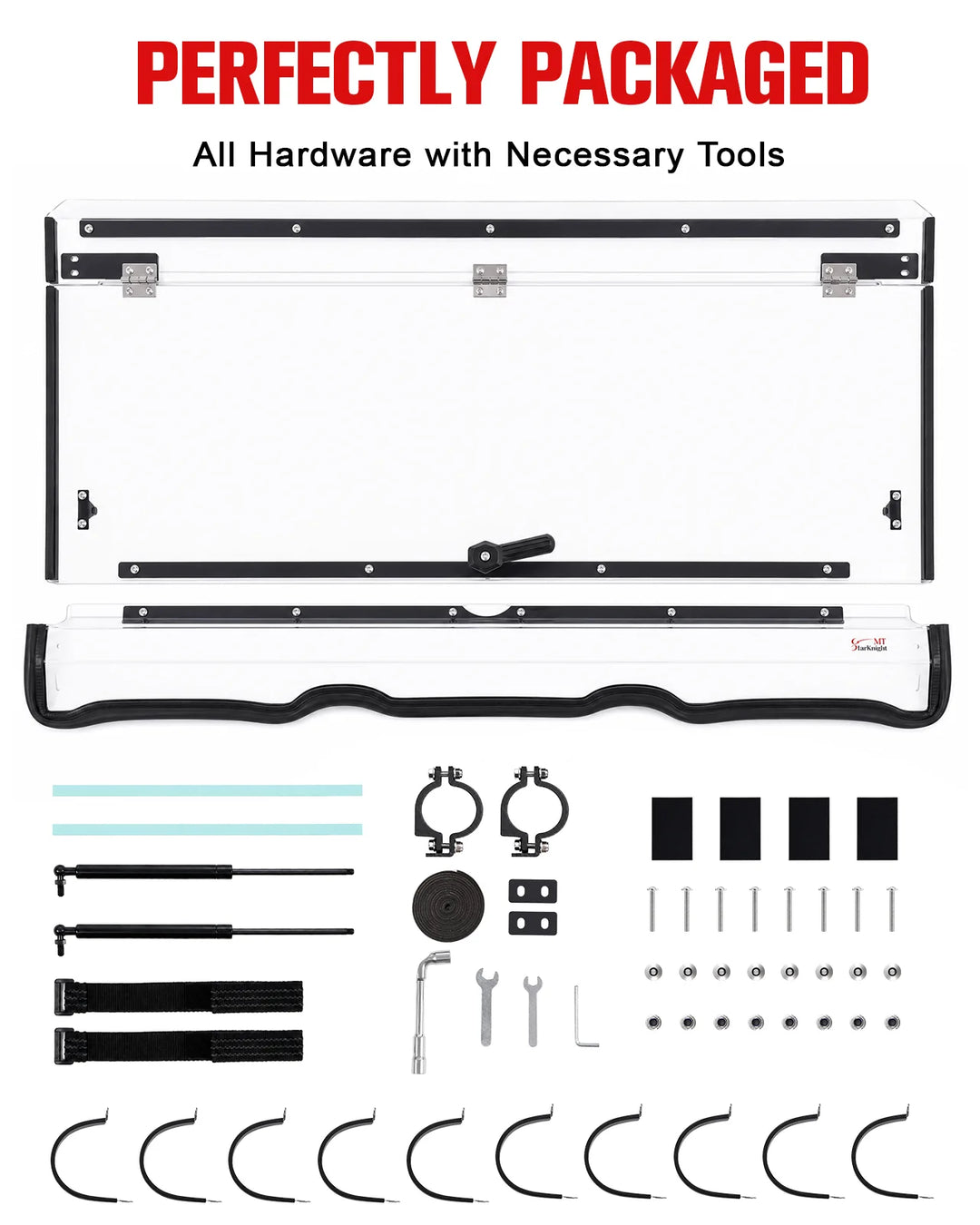 Polaris Ranger 800/ Fullsize 570 Flip-Up Windshield Package