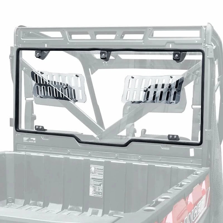 polaris ranger 1000 vented rear windshield 
