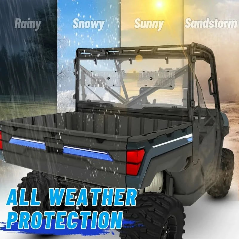 ranger 1000 vented windshield all weather protection 