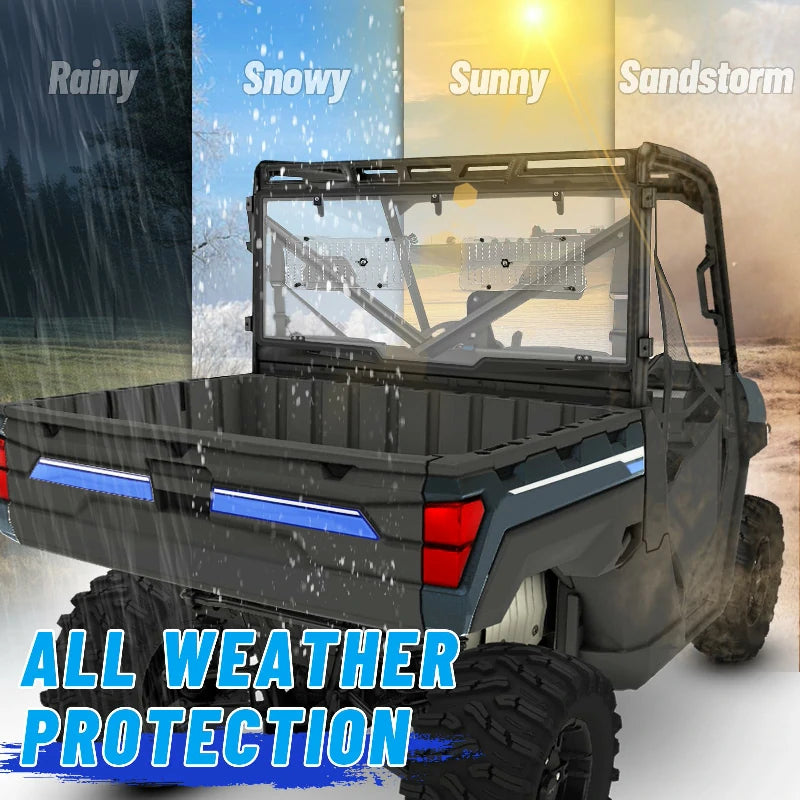 ranger 1000 vented windshield all weather protection 