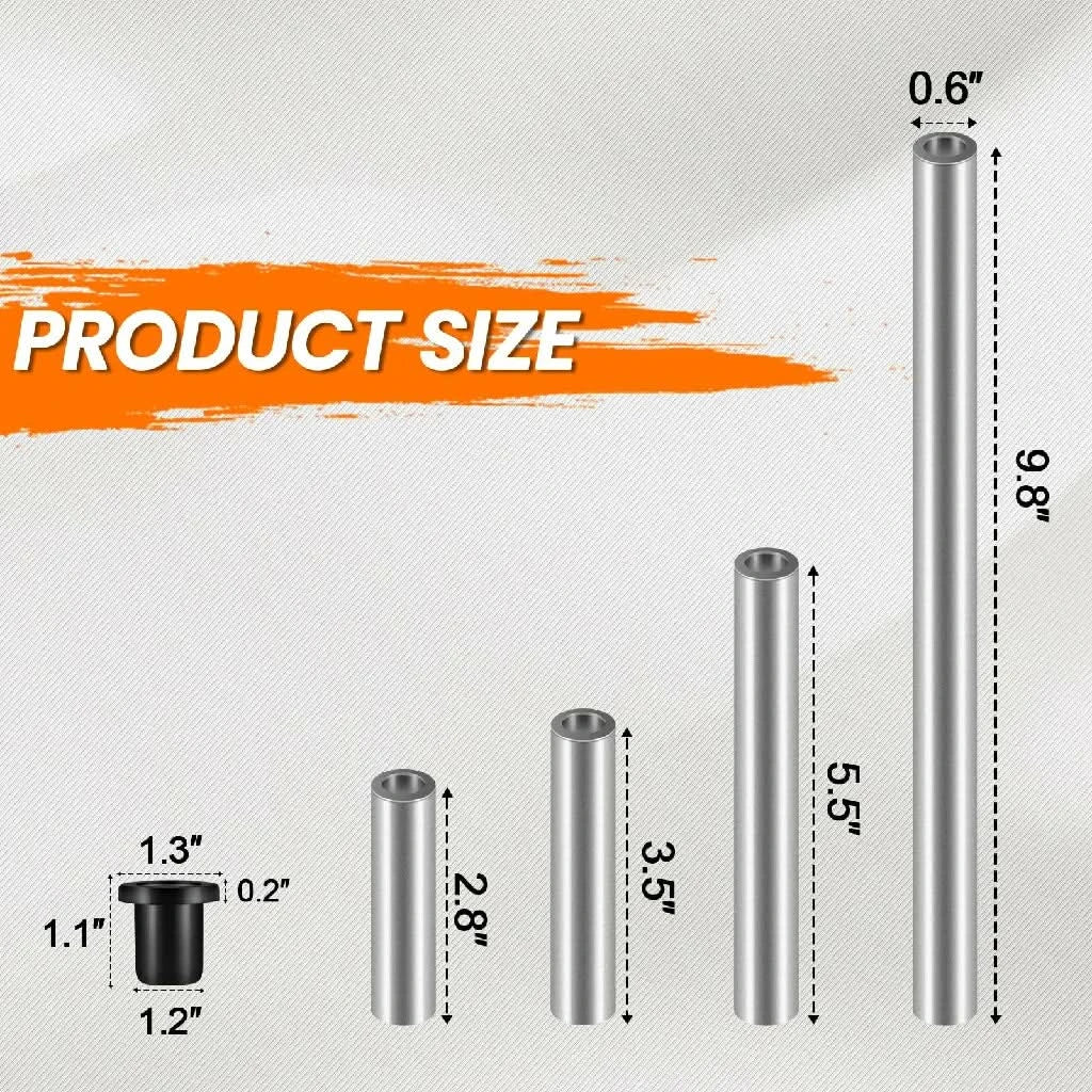 polaris ranager xp 1000 a-arm bushing kit size