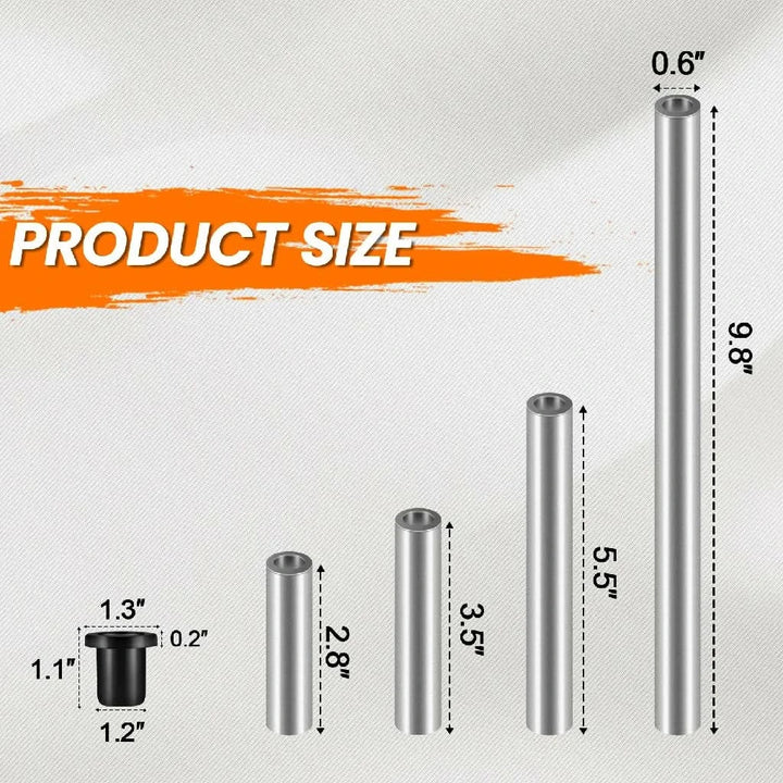 polaris ranager xp 1000 a-arm bushing kit size