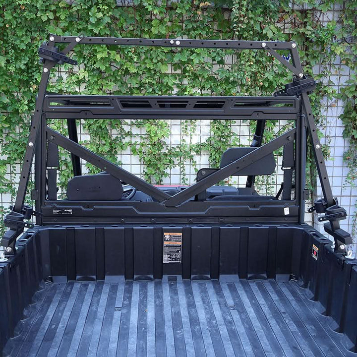 UTV bed gun rack show