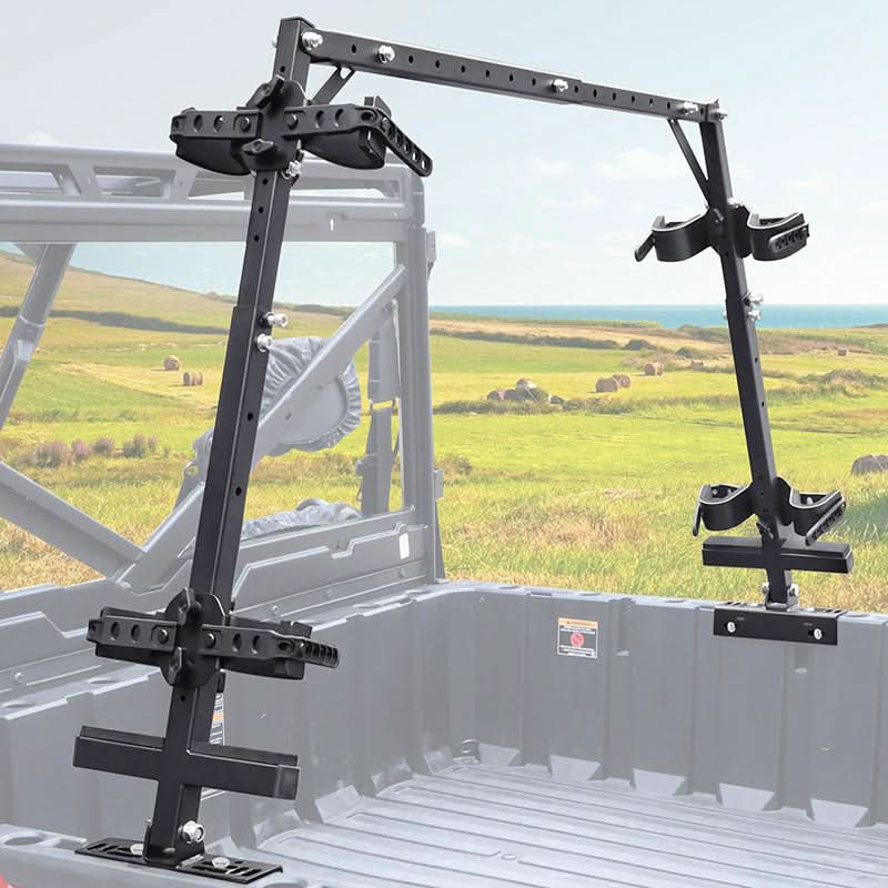 Polaris ranger bed gun rack