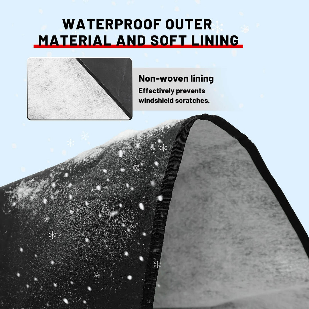 Ranger xp 1000 windshield snow cover waterproof outer material