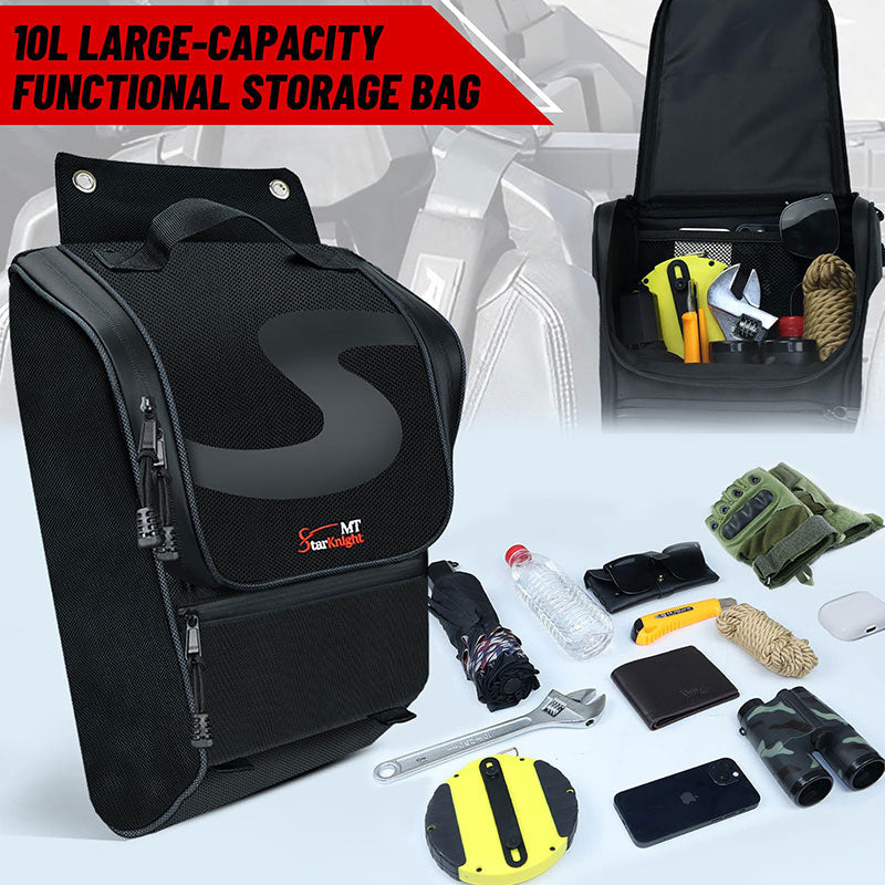large capacity of the rzr center bag 