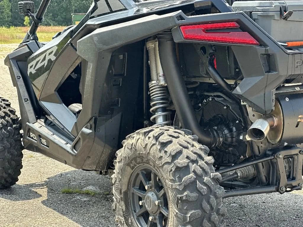 RZR PRO XP rear fender flares left view