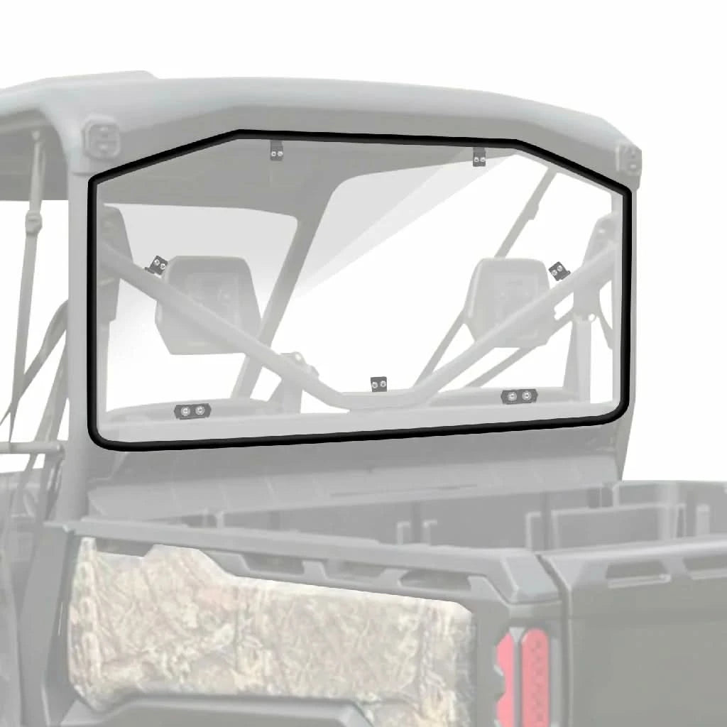 Can-Am defender HD rear clear windshield