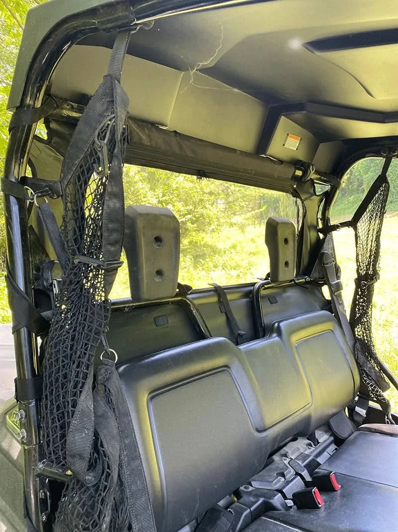 pioneer 700 soft rear windshield inside show