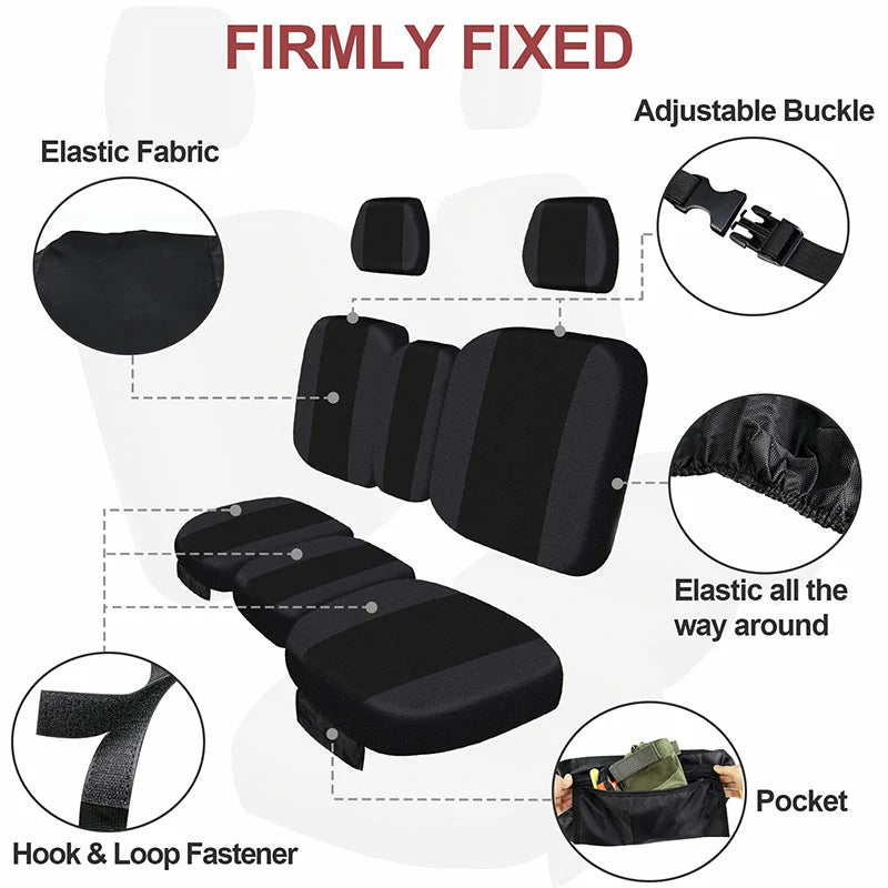 defender seat cover firmly fixed