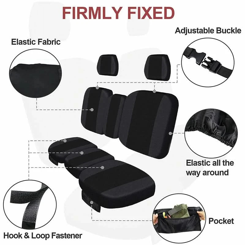 defender seat cover firmly fixed