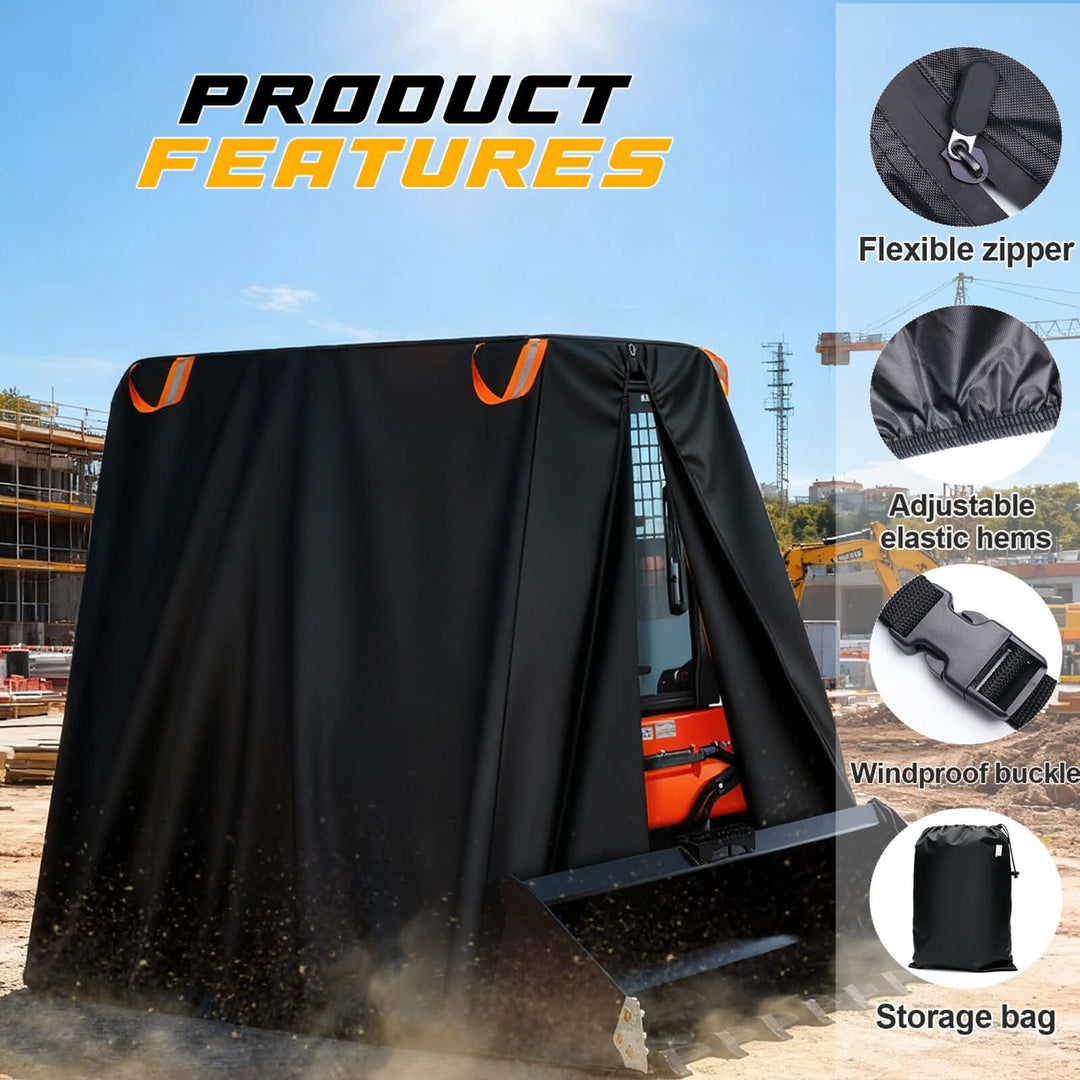 Kubota/John Deere Skid Steer Cover features