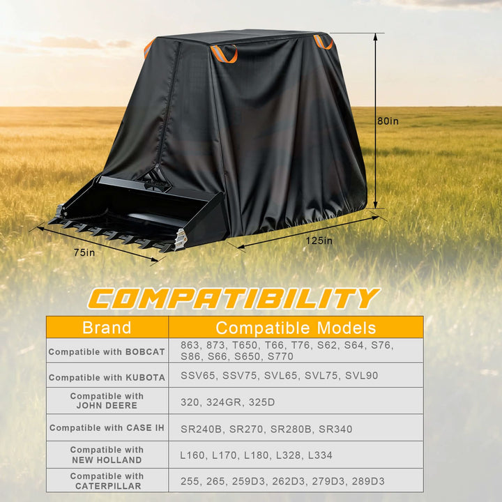 Skid Steer Cover Compatibility