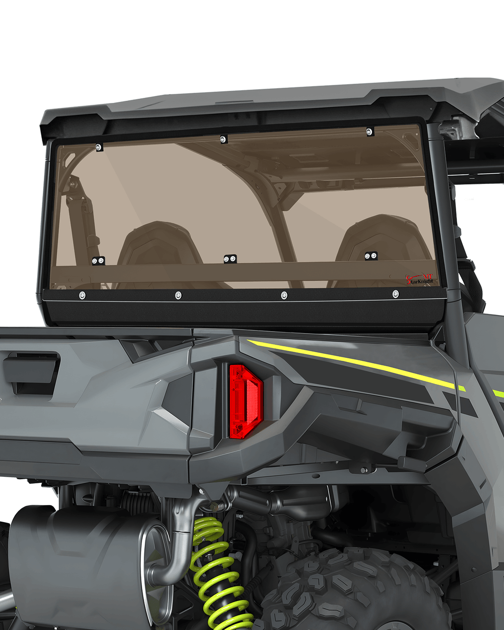 StarknightMT Polaris General 1000/XP/4 Tinted Rear Windshield