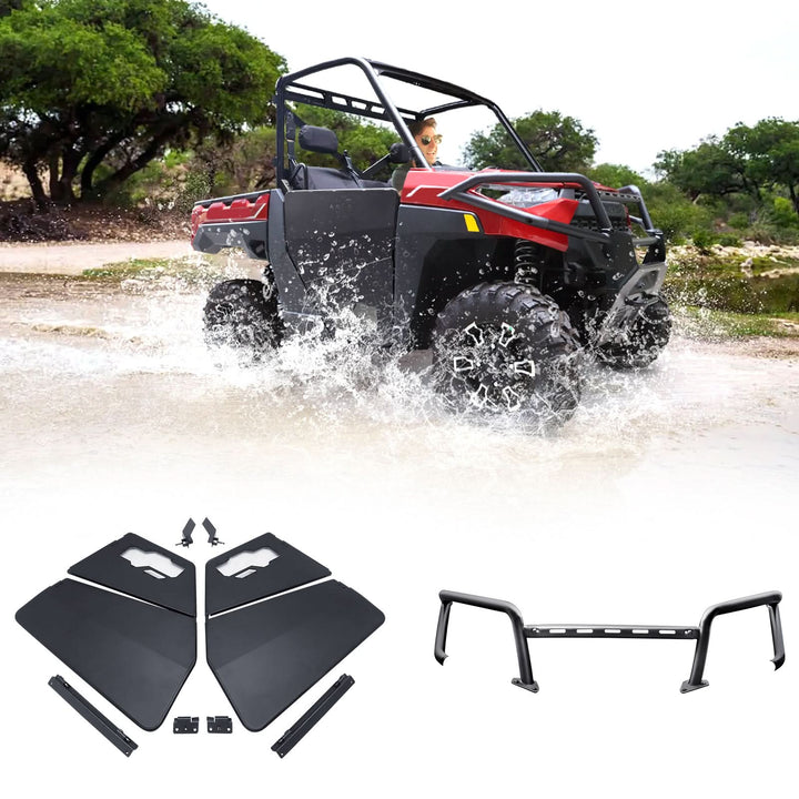 StarknightMT Ranger XP 1000 Alumium Lower Half Doors &amp; Front Bumper