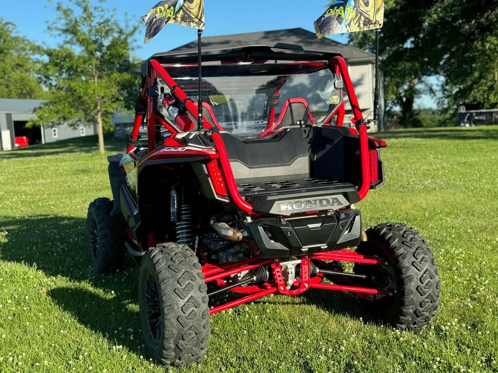 honda talon 1000r clear windshield show
